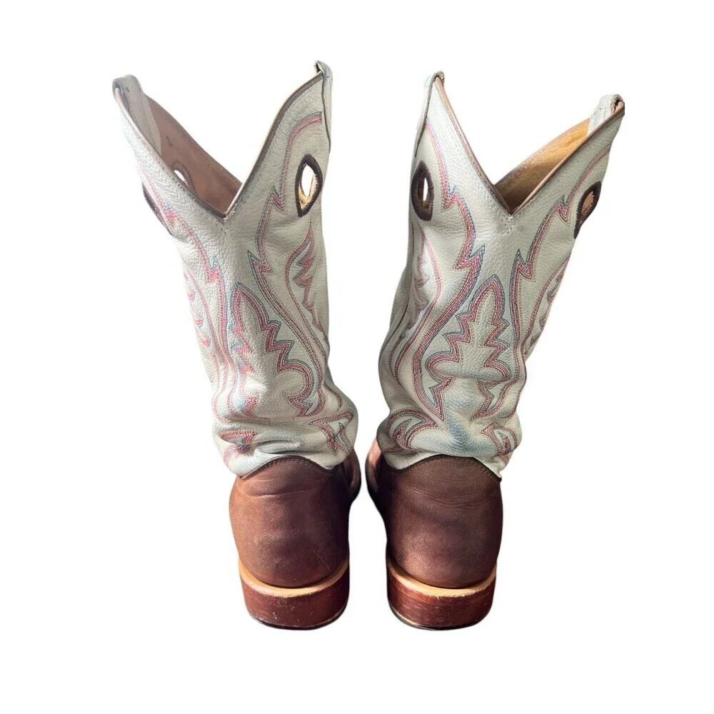 Justin Men’s Western Boots Size 9 EE – BR301 Bent Rail Trainor Camel